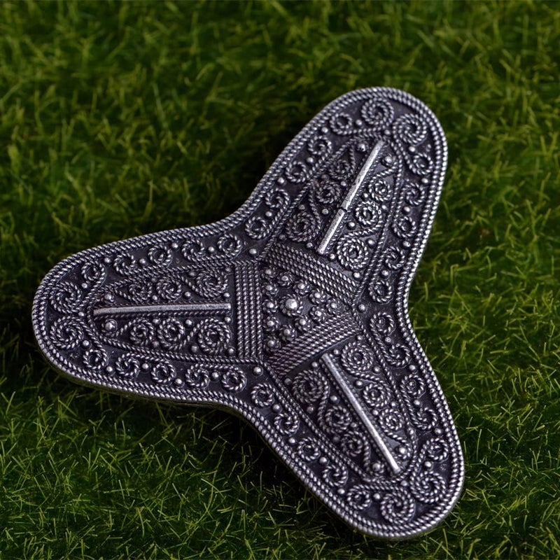 LANGHONG Norse Viking Brooch For Men Turtle Brooch Talisman Jewelry, Gift For Men - Image 4